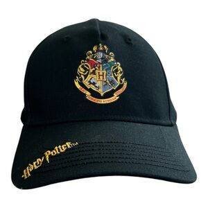 Harry Potter Black Cap with Hogwarts Crest